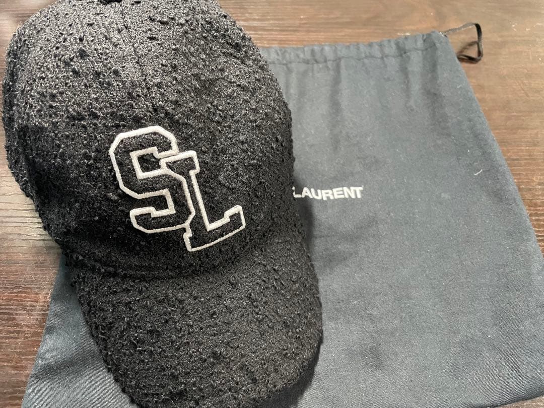 SAINT LAURENT SLロゴ ベースボールキャップ サイズ56