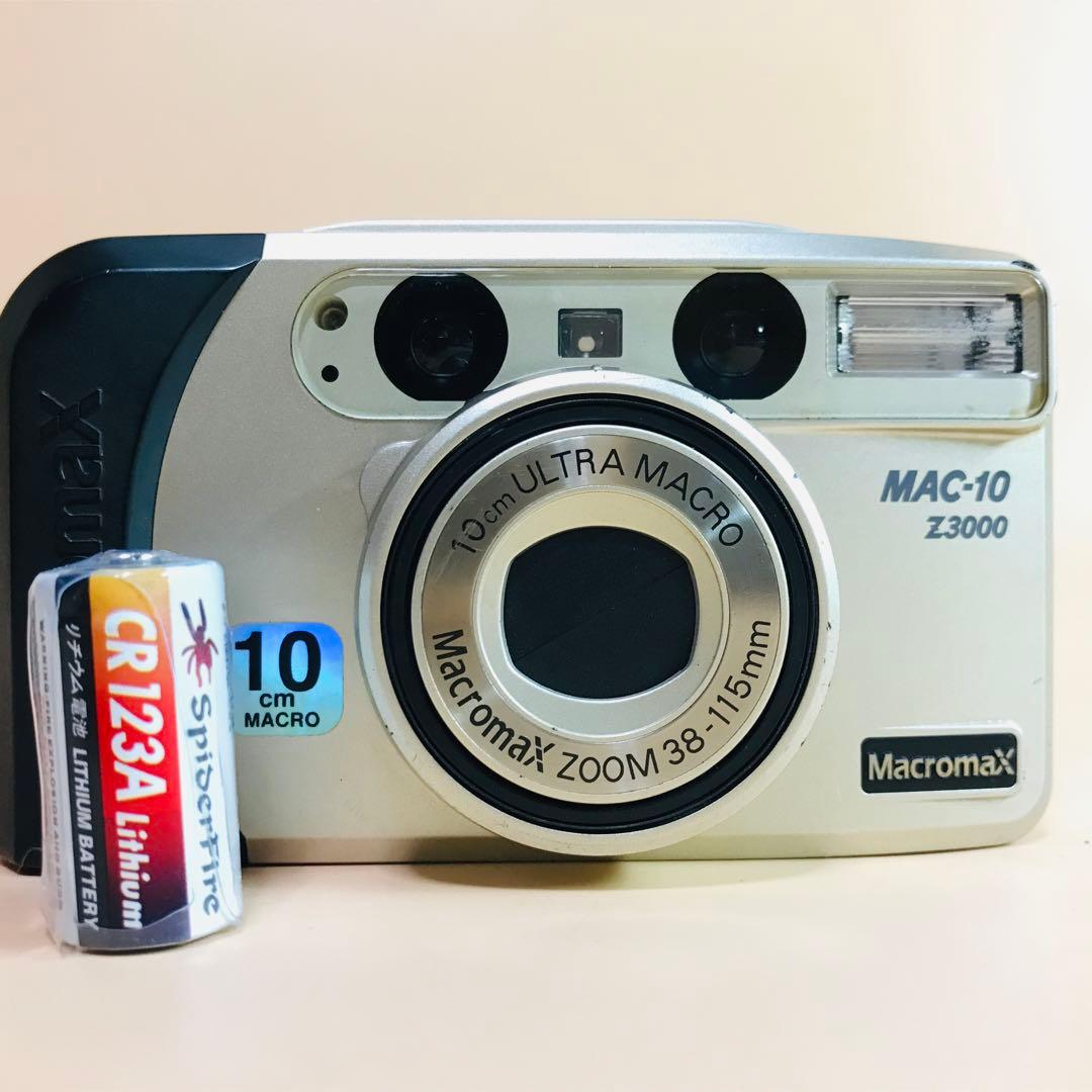 GOKO Macromax MAC-10 Z3000 ＋電池 フィルムカメラ