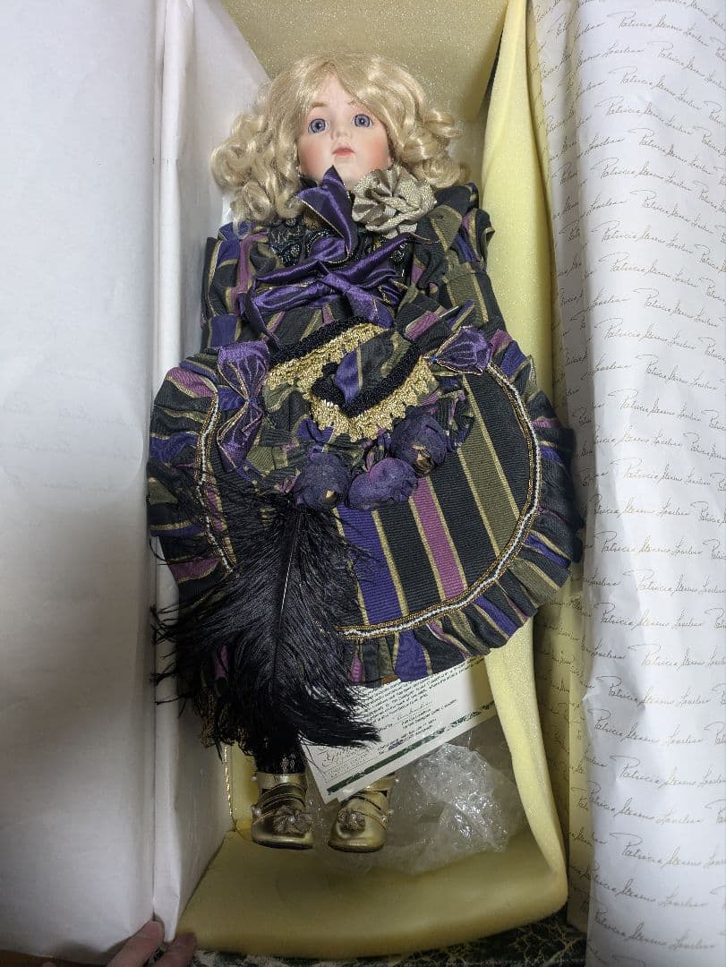 ブリュ　ビスクドール　 1997年製限定品 パトリシアスティーブンラブレス 人形