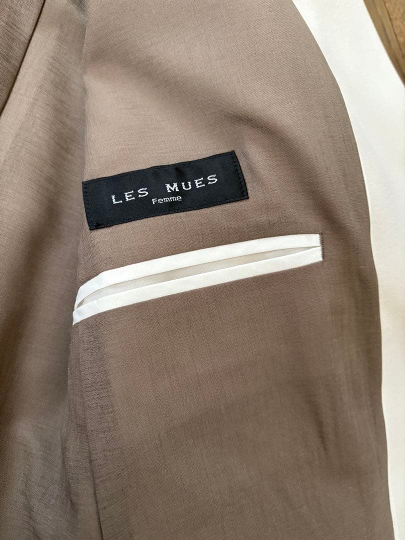 ① 新品　AOKI＆Oggiコラボ　ノーカラージャケット ワイドパンツ スーツ