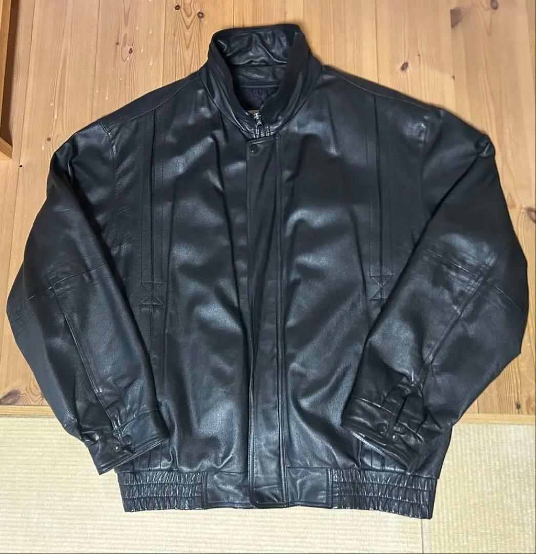 古*き様 90s St John’s Bay ライナー付き着脱可 レザージャケッ