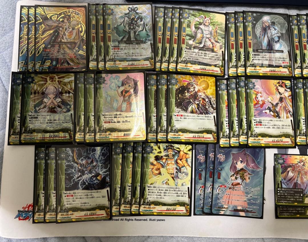 バディファイト 電神デッキ　カタナ　アマテラス