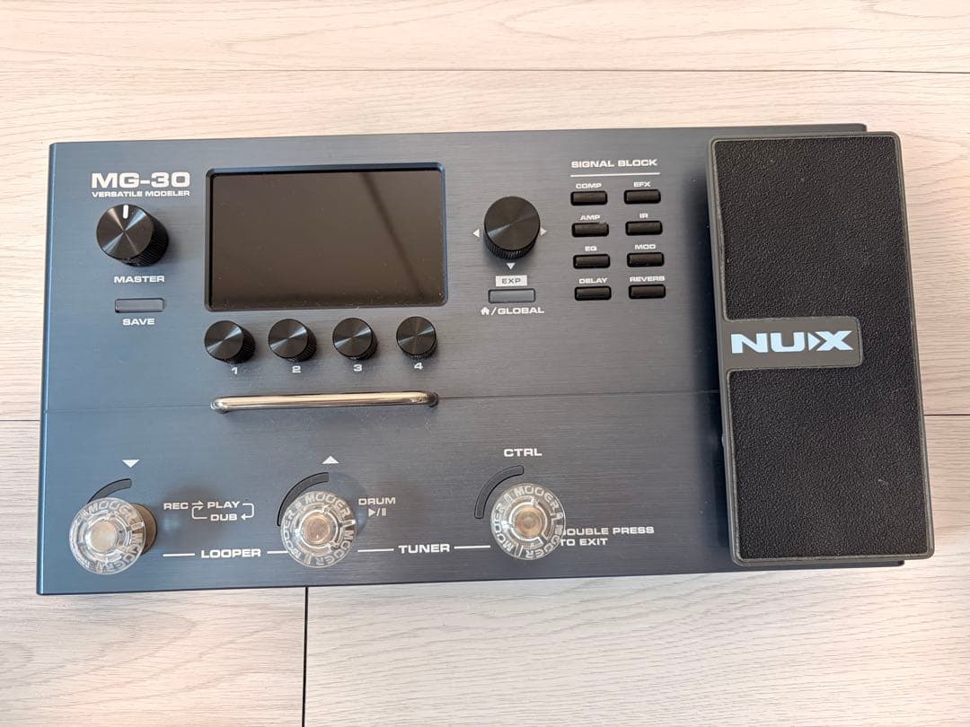 NUX MG-30 ギターエフェクター 値下げ不可です