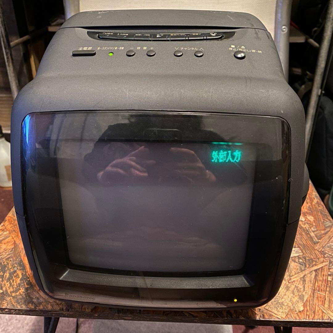 Panasonic ポータブルテレビデオ TH-8VT1 レトロ家電 ジャンク