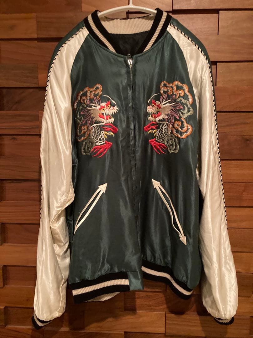 RVU0225AVIREX50THANNIVERSARYスカジャン