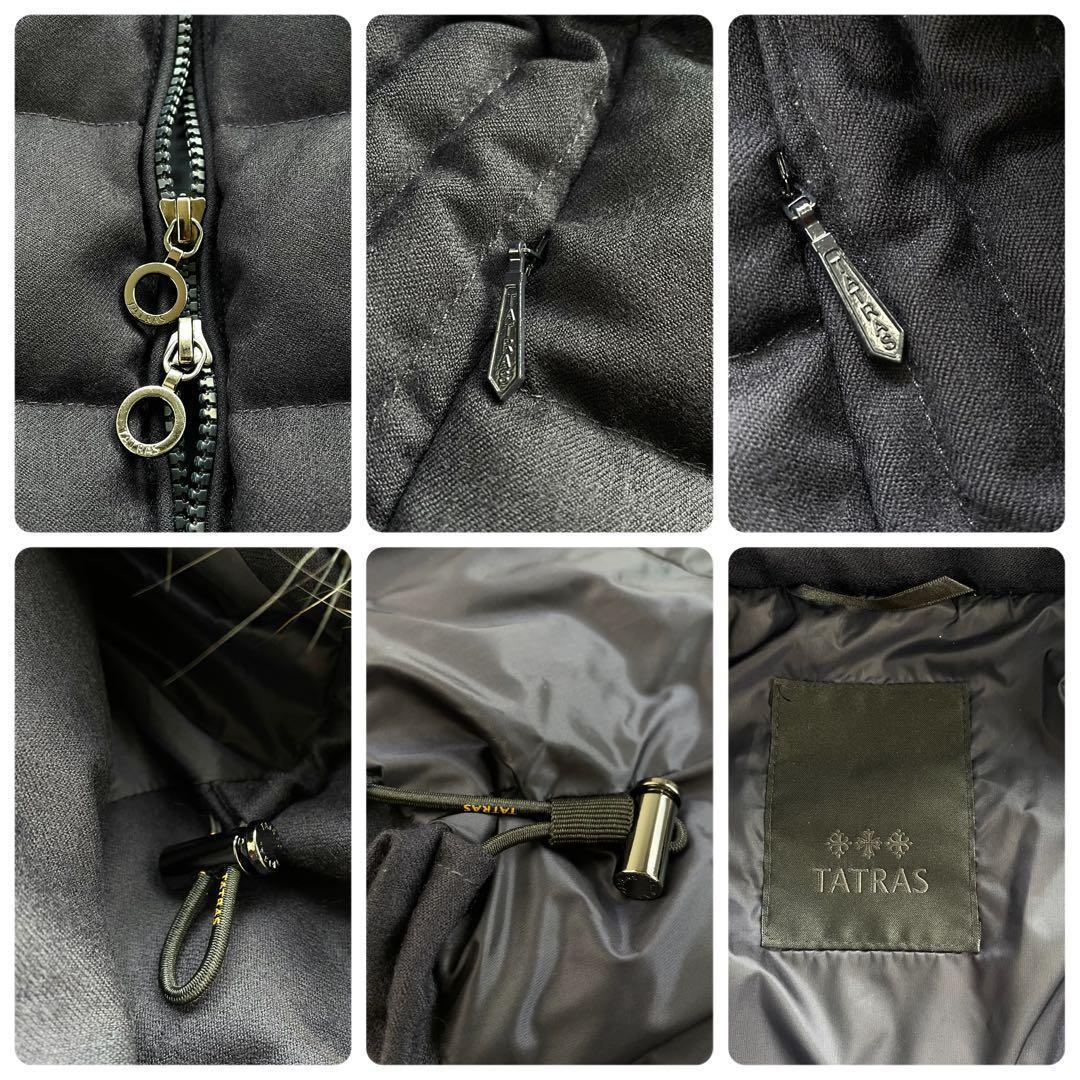 タトラス コサヴァ ダウン ウール100% リアルファー M レディース