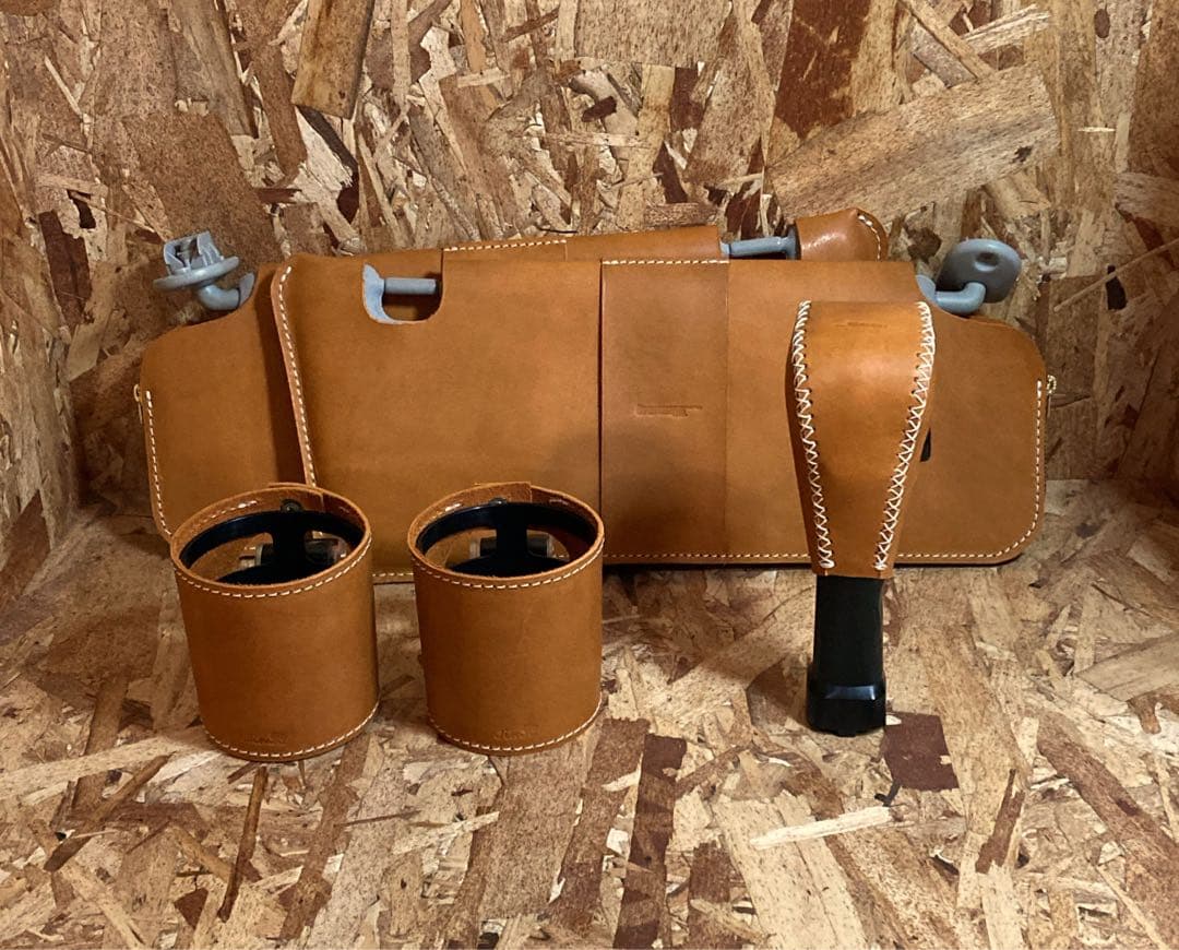 mechi◇新型ジムニー3点セット◇キャメル、ステッチ白