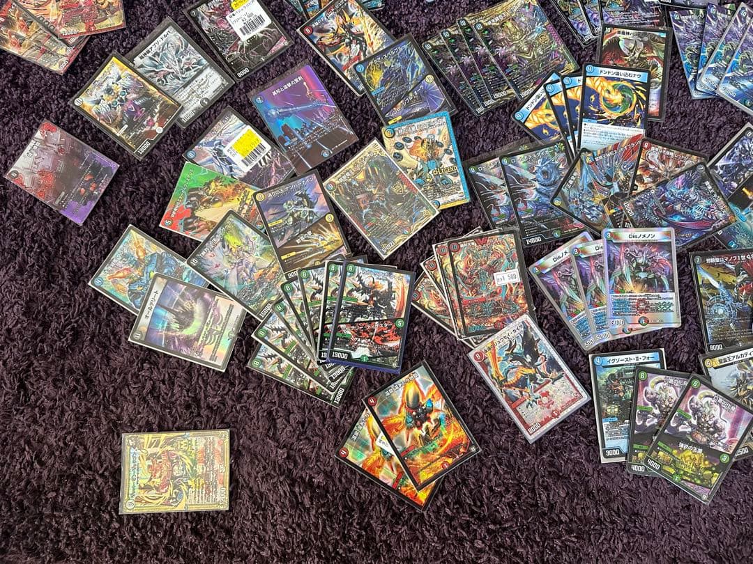 デュエルマスターズ　引退品　デッキ11個+カスタムパーツ他