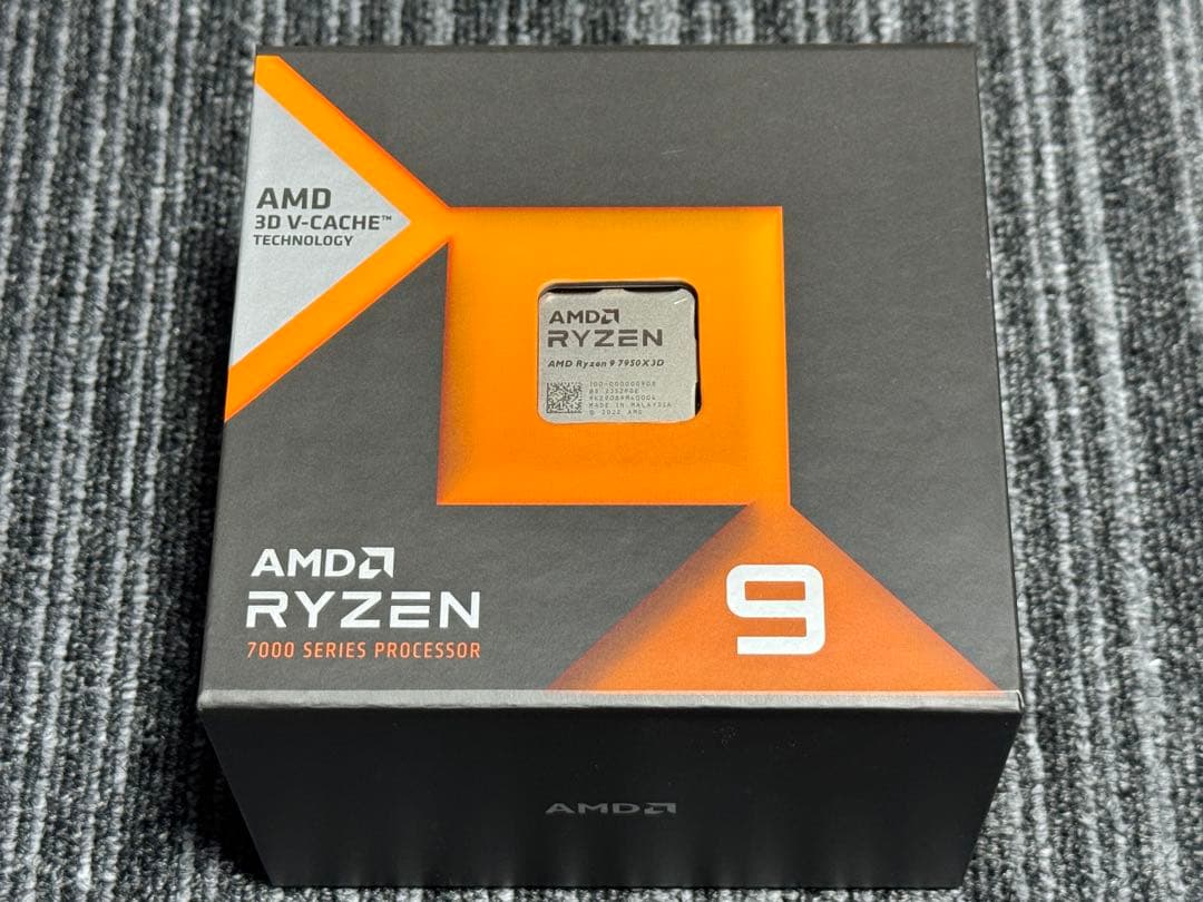 AMD Ryzen 9 7950X3D 日本国内正規品