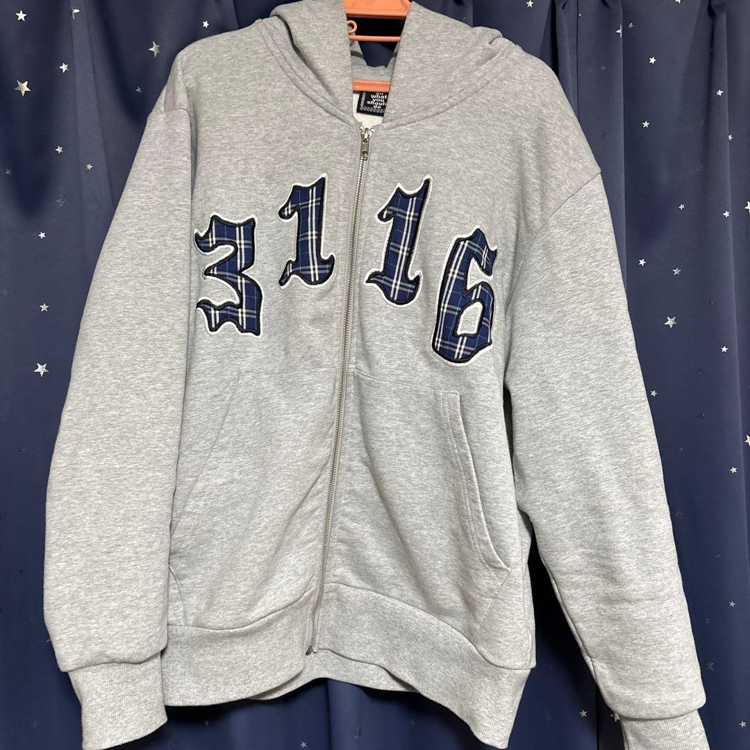 断*中様 always ジップパーカー