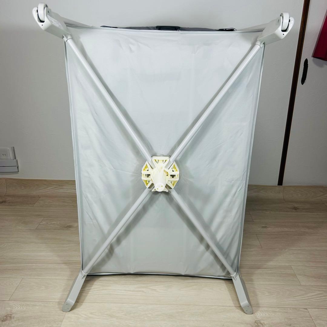 アップリカ ココネルエアー　ベビーベッド グレーベアー