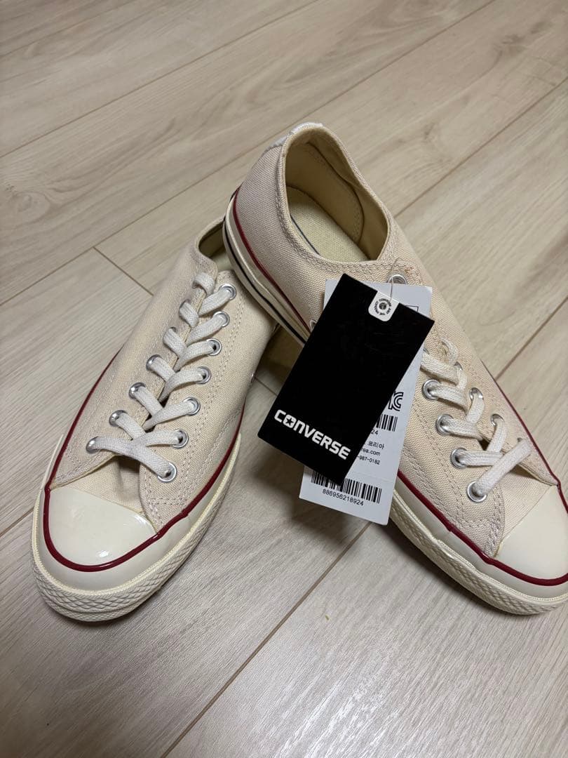三つ星CONVERSE ALL STAR ベージュ スニーカー　CT70