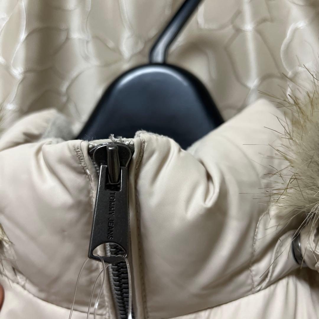 【新品未使用】 Jeans ダウンジャケット フェイクファー付き