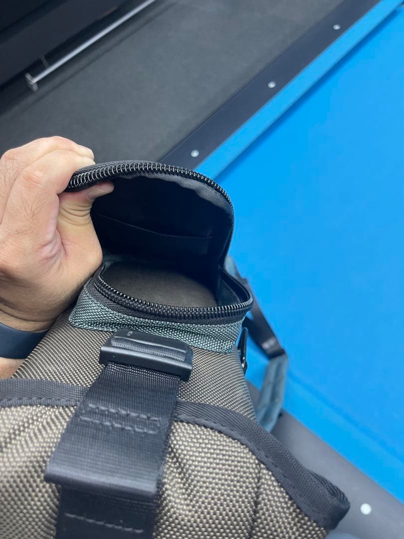 キューケース スリーセカンズ ハード ダークブラウン x ブルーグレー3b5s