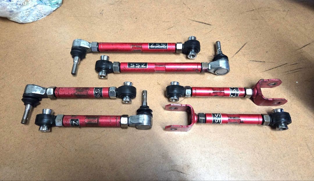 Z.S.S リアアッパーアーム トーロッド クラウン マークX GS IS