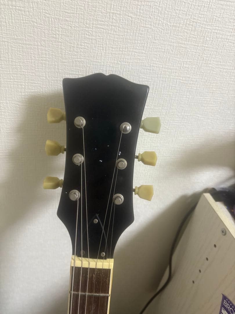 レスポールタイプ　ラッカーフィニッシュ　コンポーネントギター　ビグスビータイプ