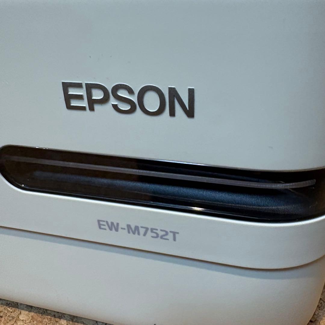 【良品】総印刷枚数5641枚！EPSON プリンター EW-M752T