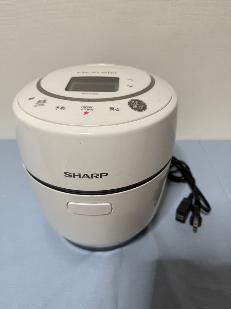 SHARP シャープ　ヘルシオ ホットクック　KN-HW10G-W 2023年製