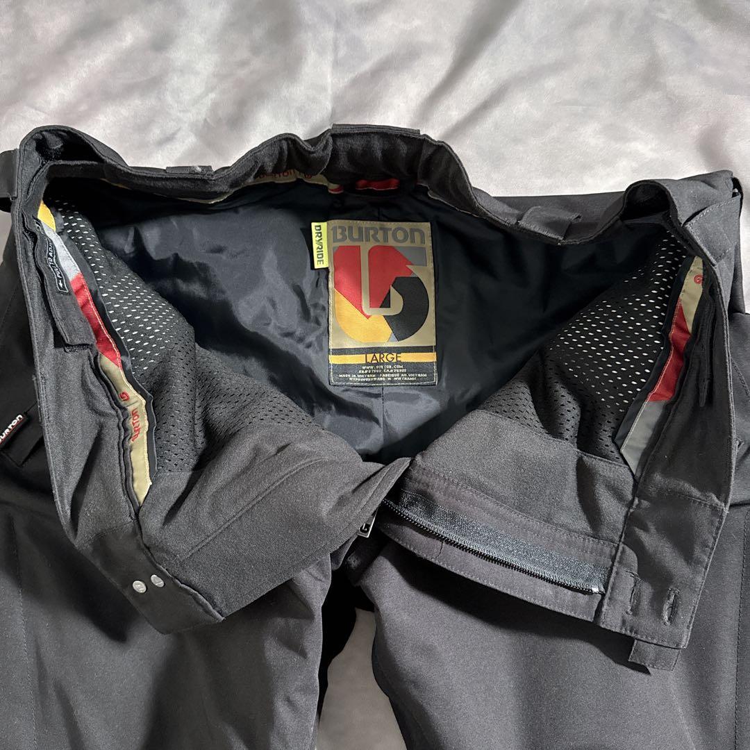 極美品 バートン DRYRIDE スノボパンツ スノボウェア メンズ　パンツ　L