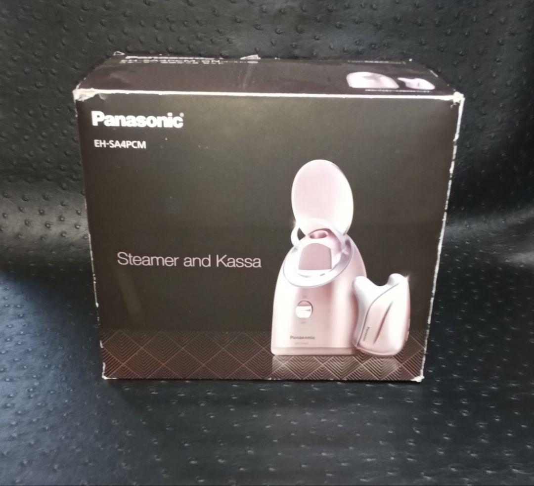 パナソニック スチーマー ナノケア 美顔器 温感かっさ ゴールド