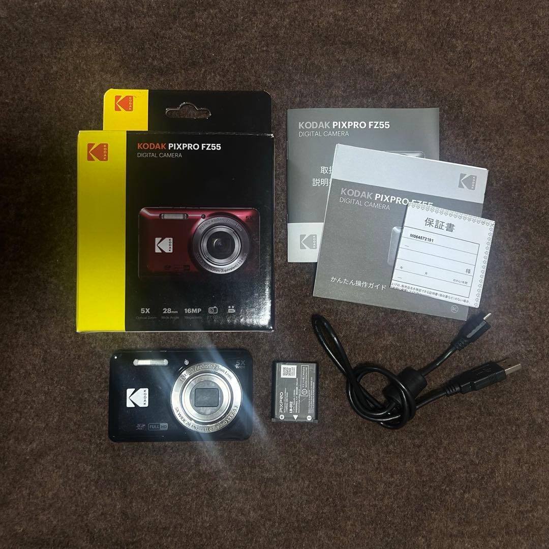 【動作確認済】Kodak PIXPRO FZ55 デジタルカメラ デジカメ