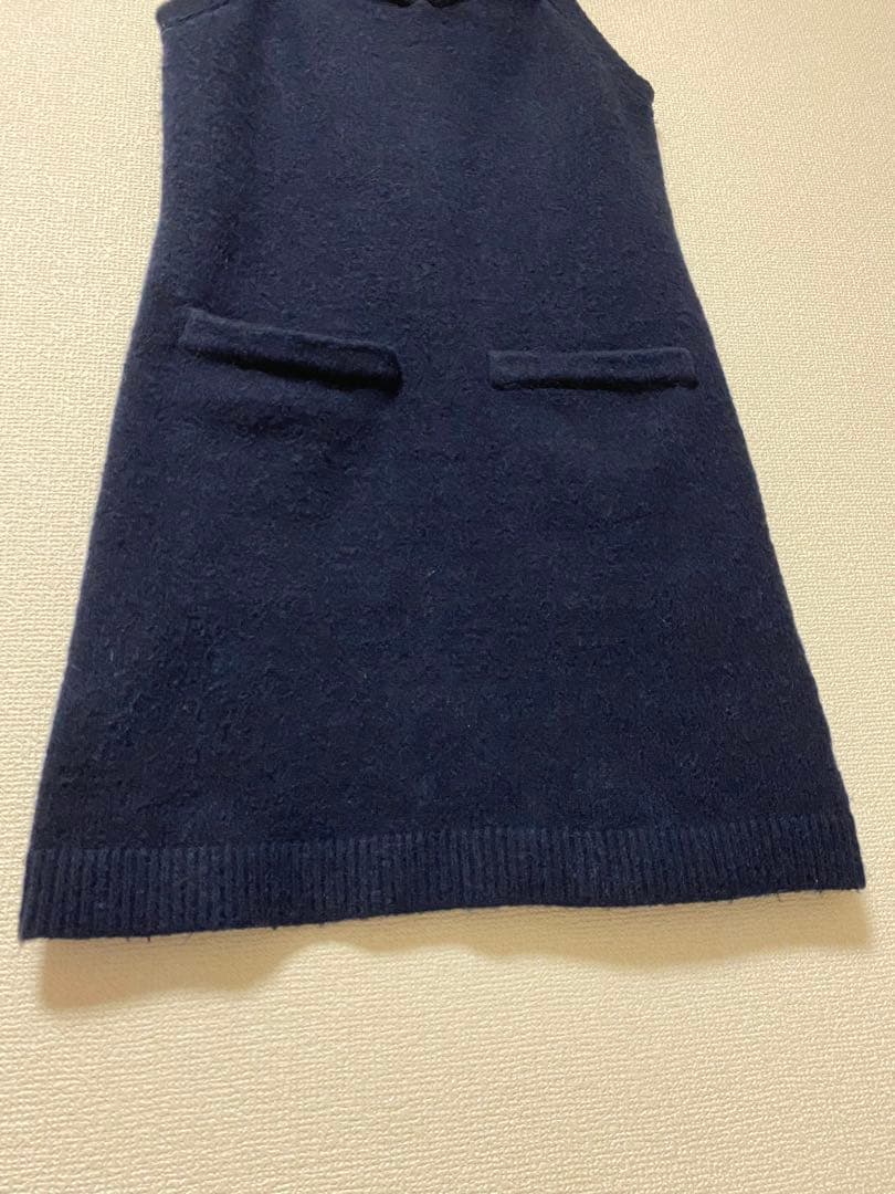 【25AW】 ロゴボタンニットセットワンピース