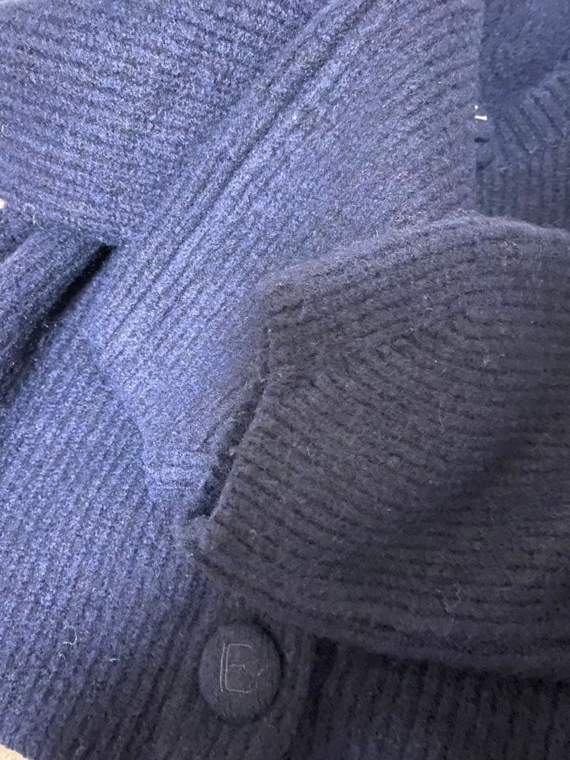 【25AW】 ロゴボタンニットセットワンピース