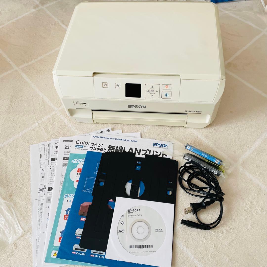 EP-707A プリンター 本体 付属品あり ジャンク品
