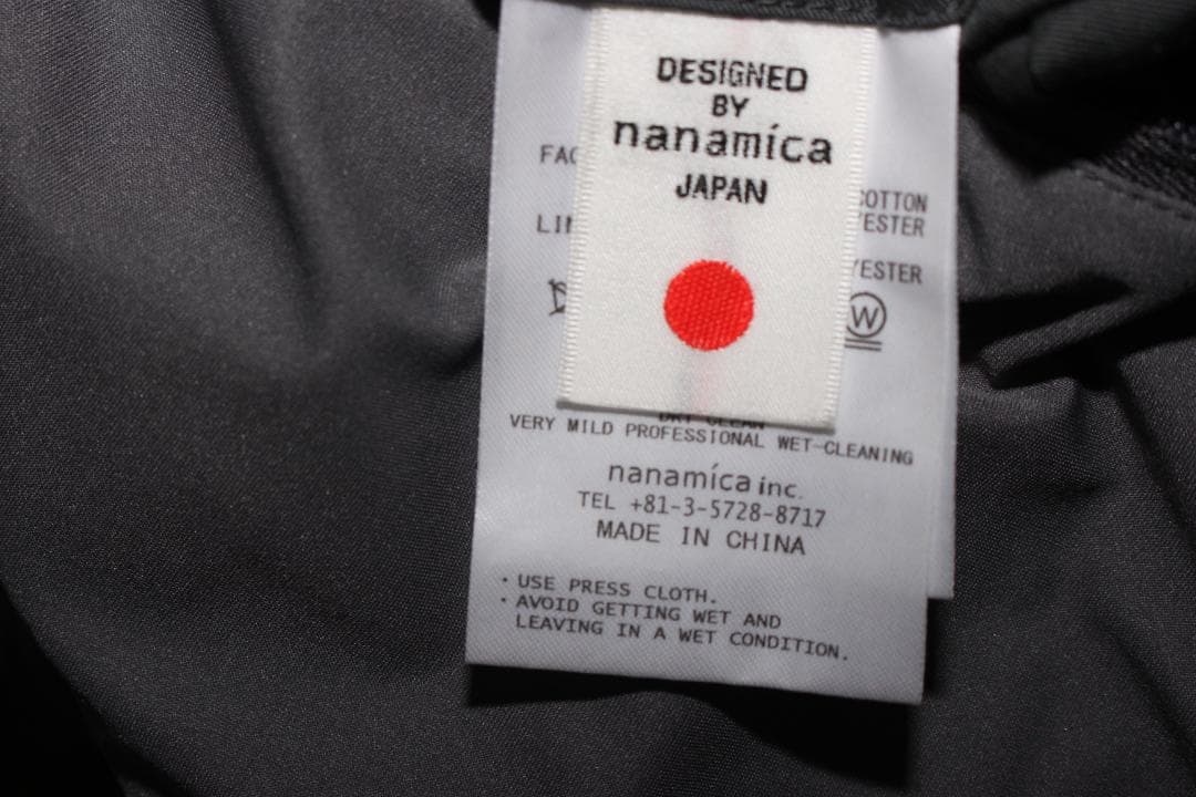 XL　nanamicaナナミカ　ウインドストッパースイングトップジップジャケット