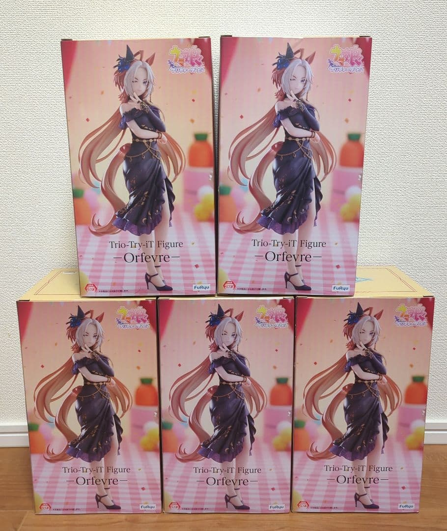 5個セット ウマ娘 Trio Try iT オルフェーヴル ラウンドワン