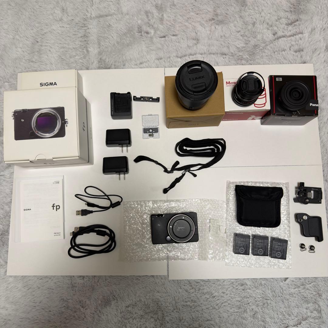 SIGMA fp レンズ3本　値下げ可能
