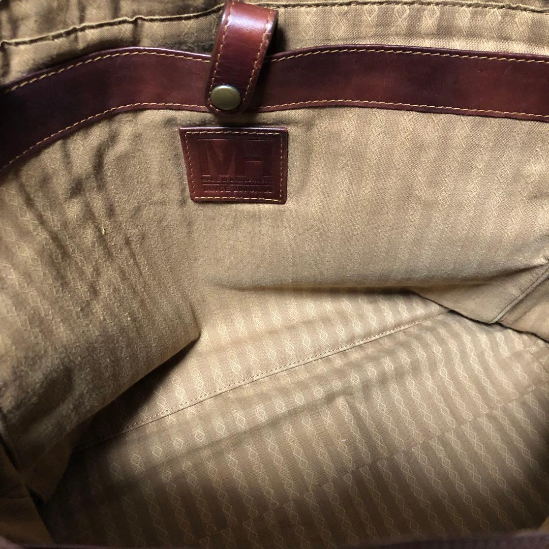 ★Tak Su★マザーハウス　トートバッグ　アンティーク　レザー　A4