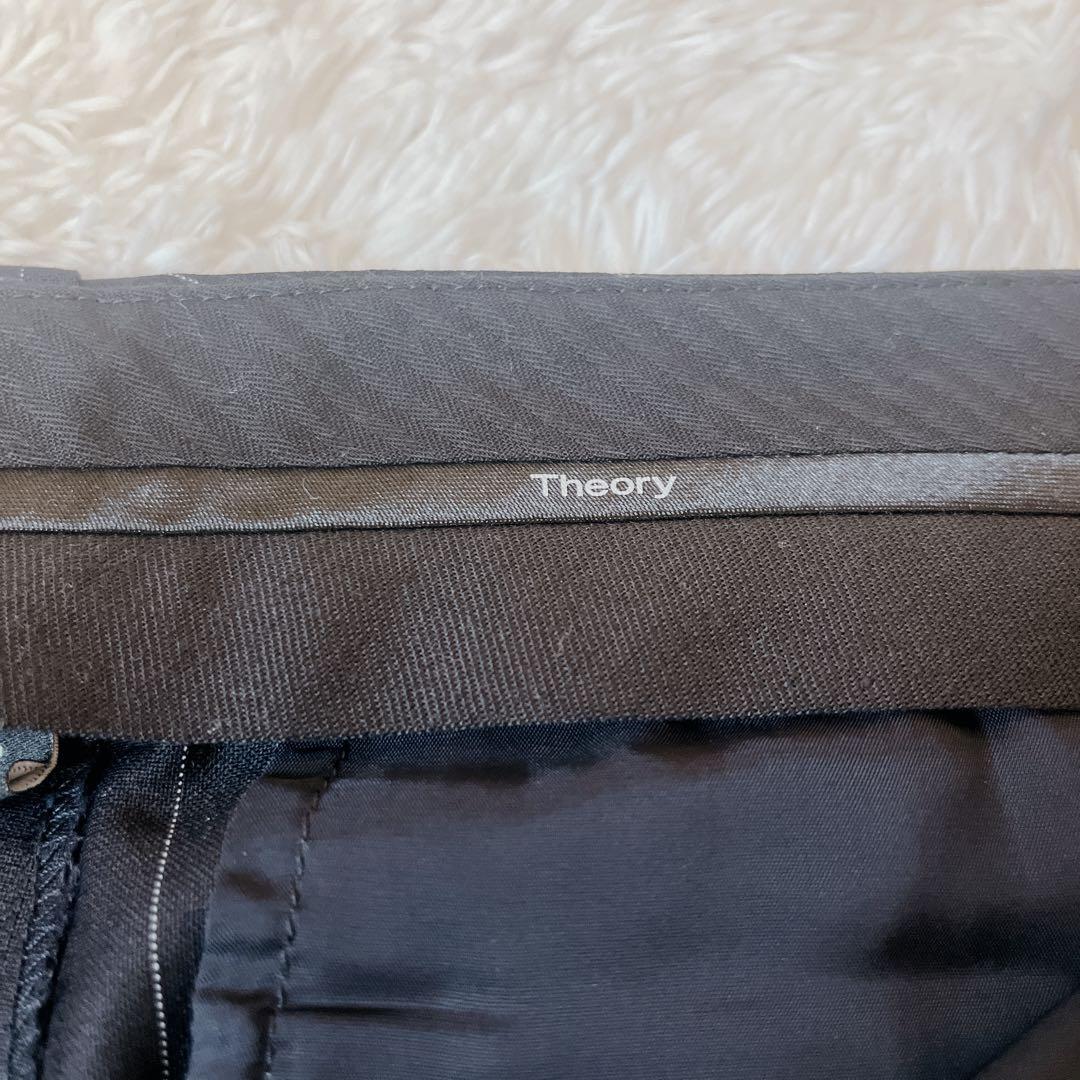 【現行タグ】セオリー ストライプ スーツ セットアップ パンツ レディース