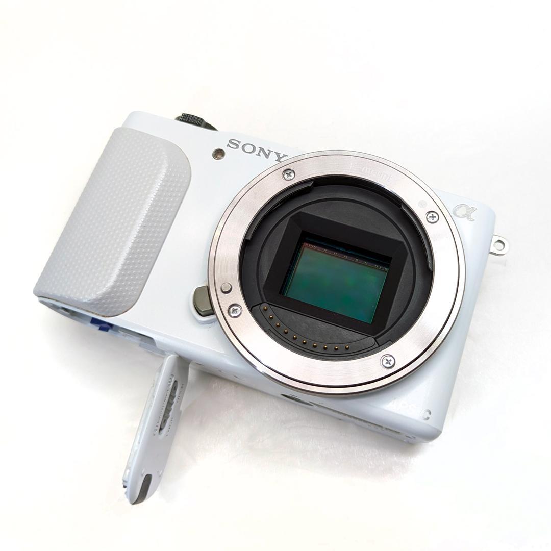 SONY α NEX-3N ホワイト 本体＋ボディキャップ ミラーレス一眼