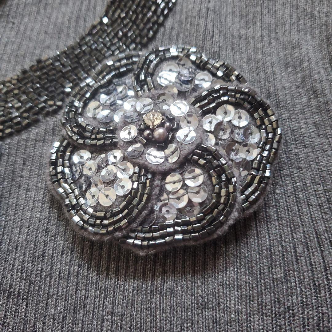 スーパービューティ カシミア入りカーディガン 新品未使用 Mサイズ