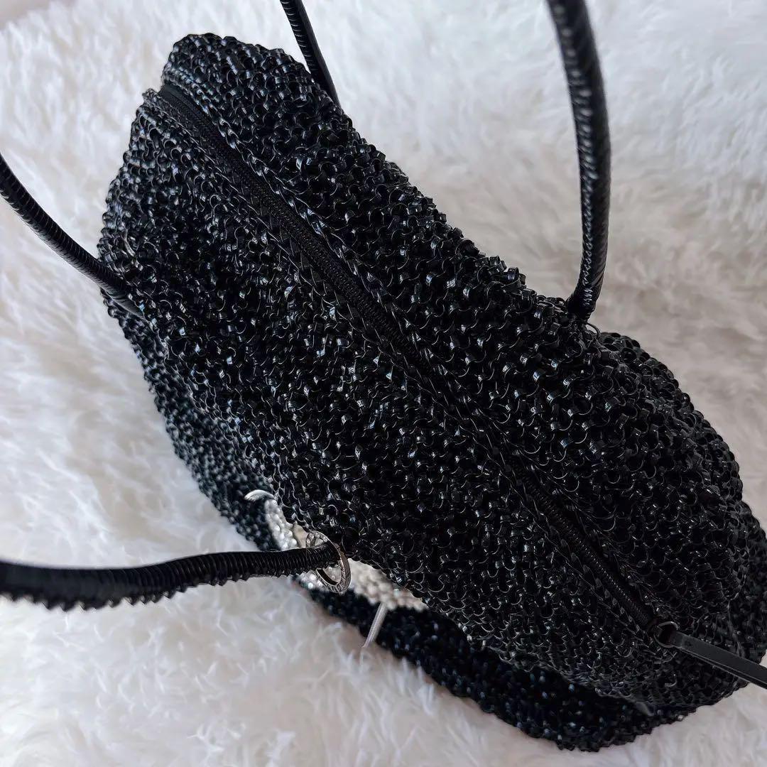 アンテプリマ　スカル　ドクロ　ワイヤーバッグ　ブラック　ユニセックス　個性的