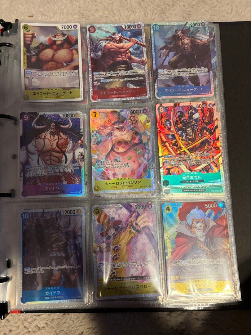 e*f様 ワンピースカード　１６３枚　パラレル、リーダー、ドンカード等　豪華おま
