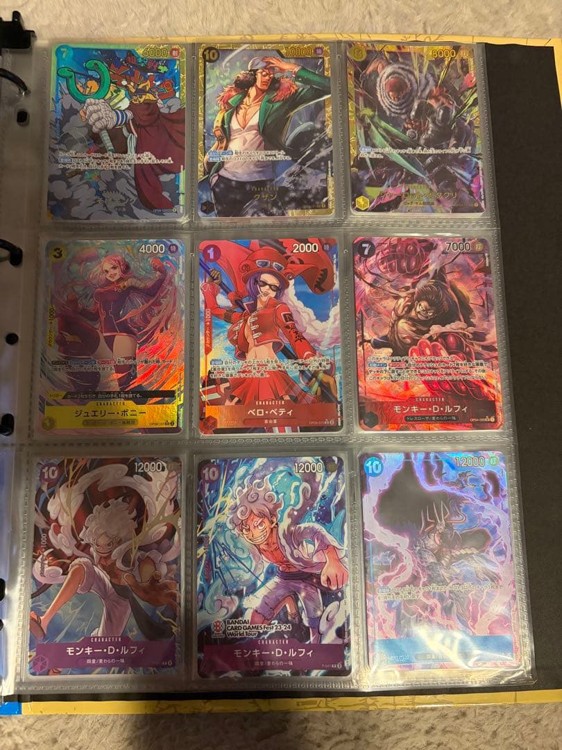 e*f様 ワンピースカード　１６３枚　パラレル、リーダー、ドンカード等　豪華おま
