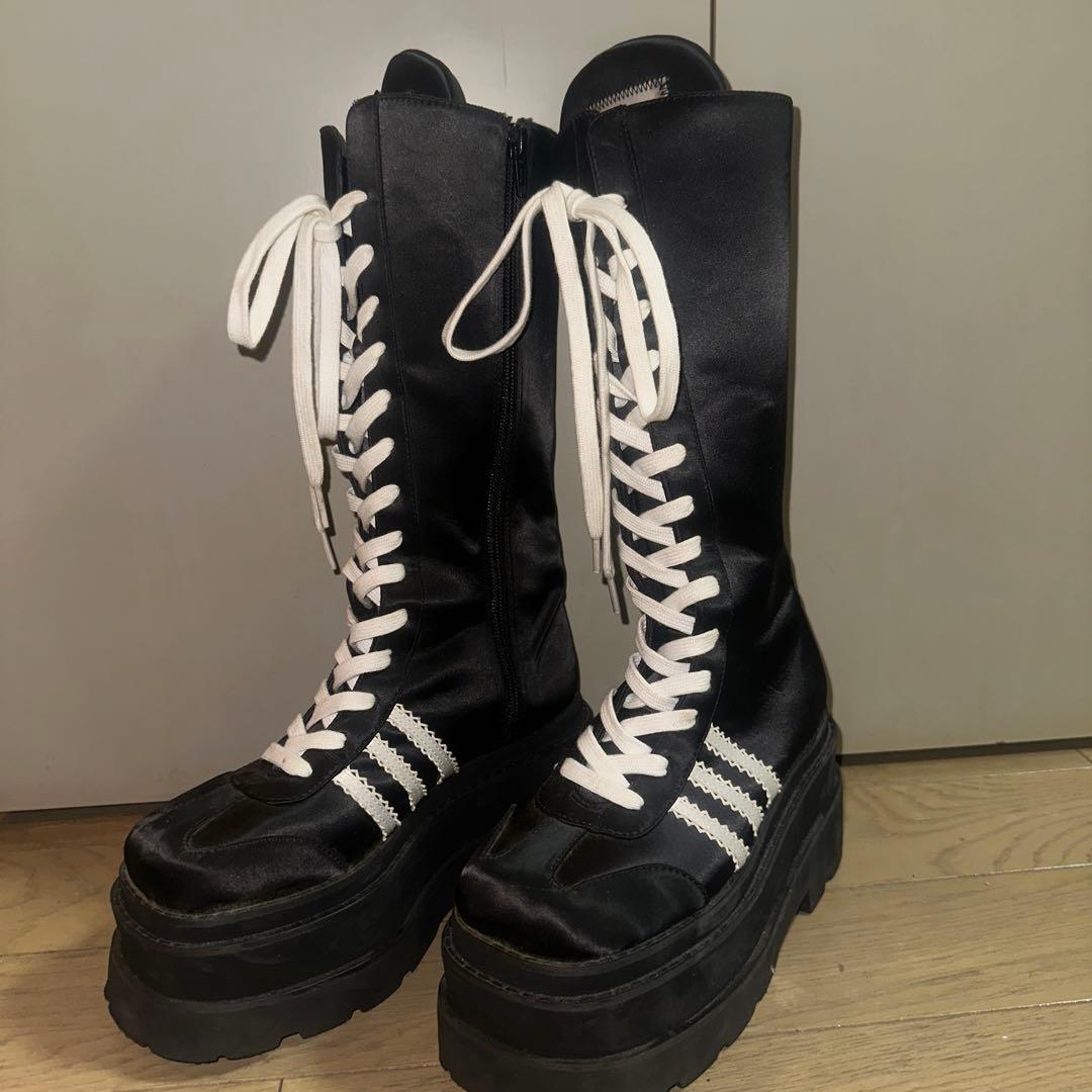 darich レースアップスニーカーロングブーツ