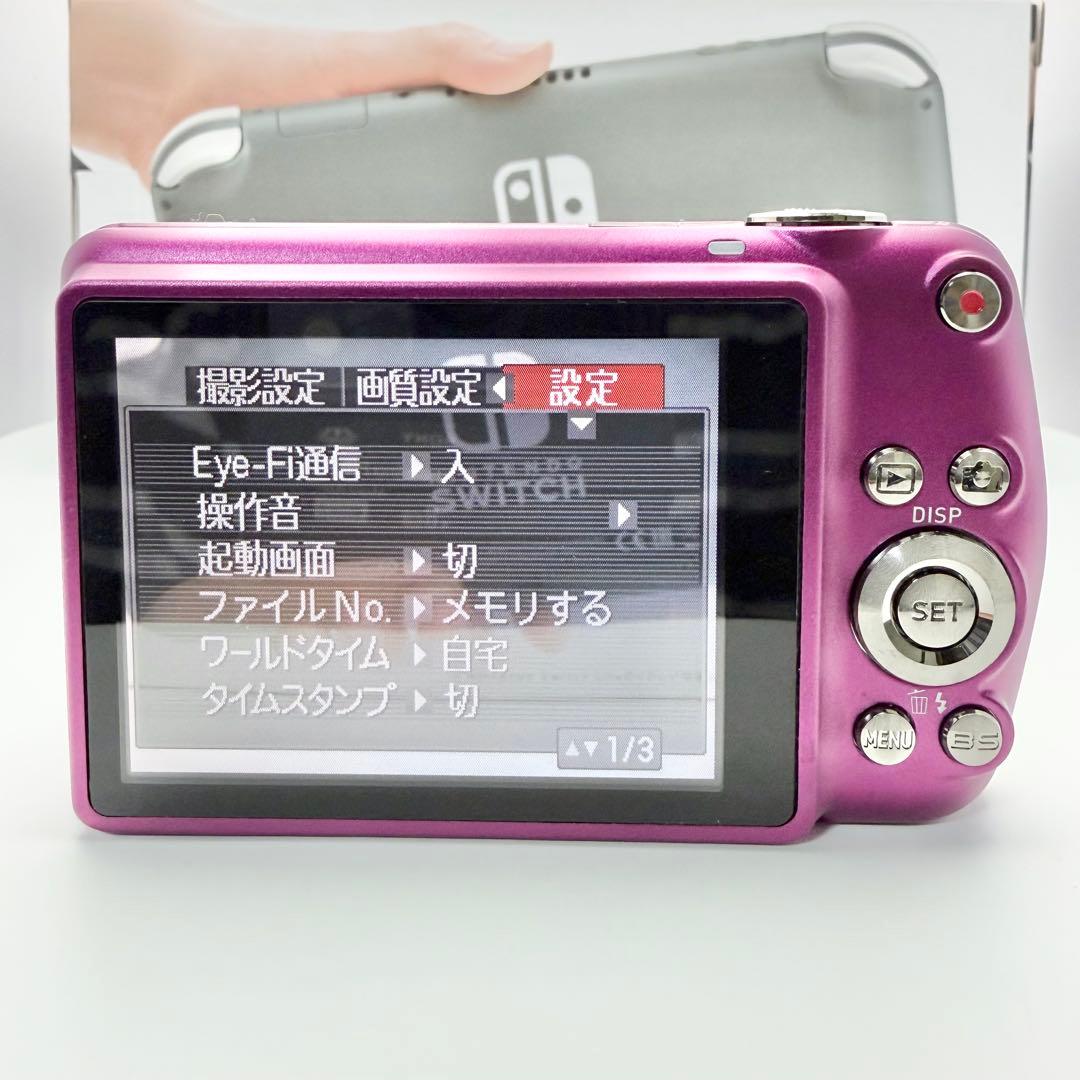 【美品】CASIO EXILM EX-Z330 パープル 付属品多数 11-34