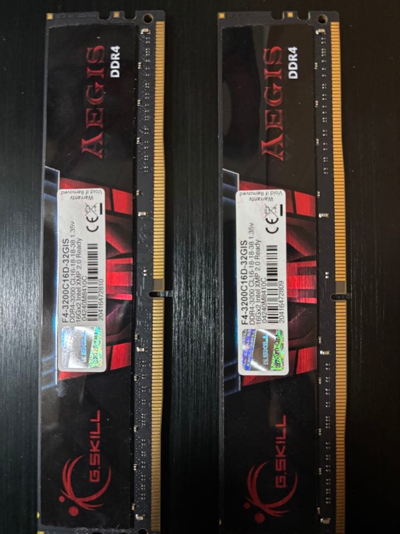 メモリDDR4 AEGIS 32GB (2x16GB) 3200Mhz