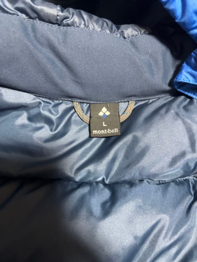 mont-bell ライトアルパインダウン パーカ 90s 00s ブルー