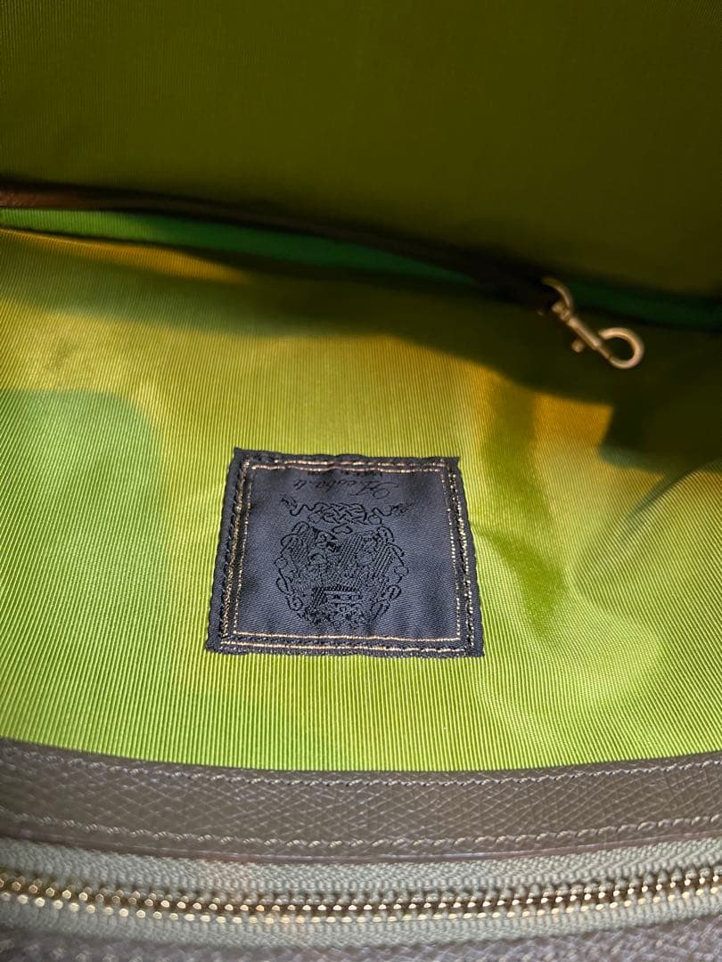 A.D.M.J. ダークブラウン ハンドバッグ