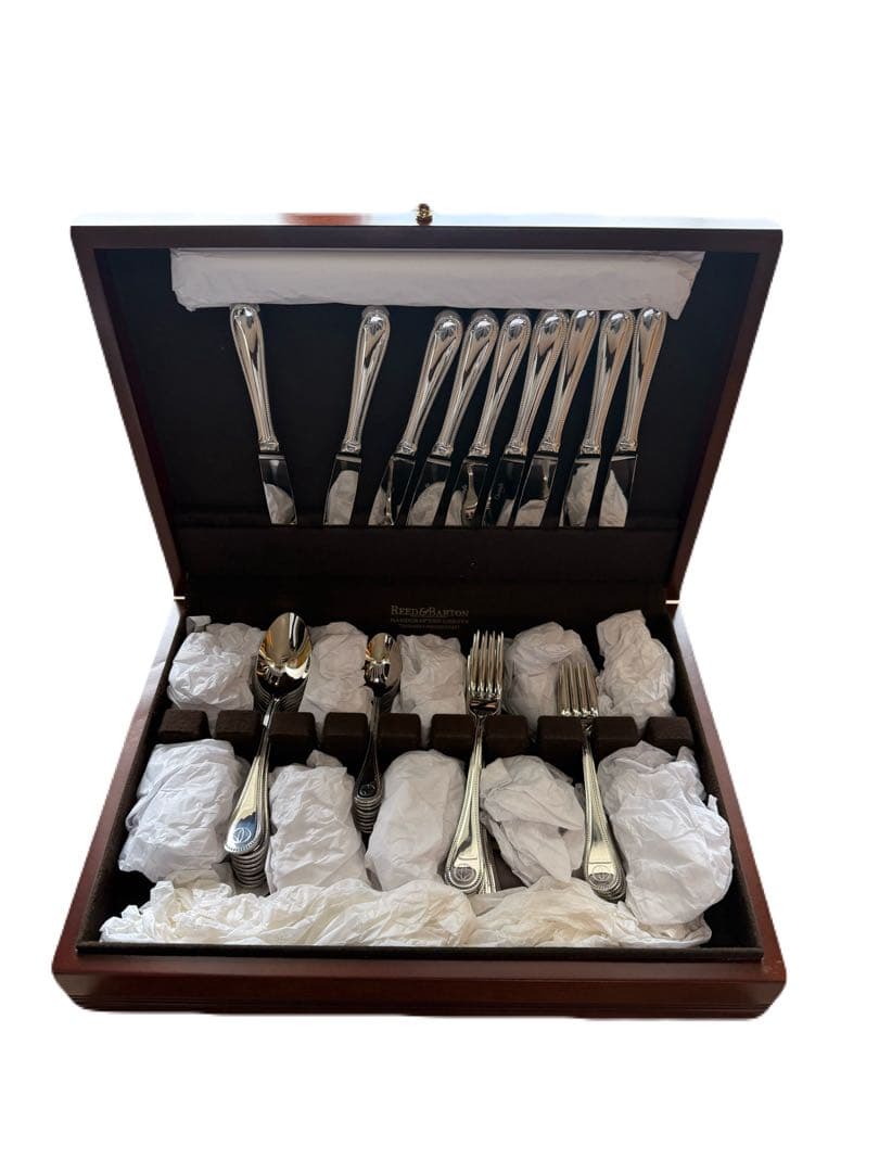 クリストフル カトラリーセット 45本 木箱付き／完品