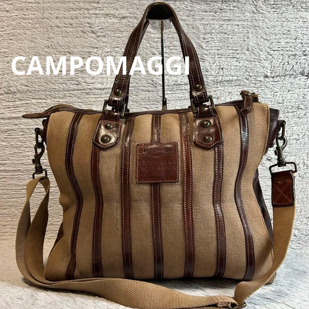 CAMPOMAGGI　カンポマッジ　2wayショルダーバッグ　トートバッグ