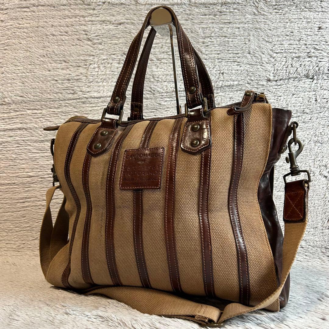 CAMPOMAGGI　カンポマッジ　2wayショルダーバッグ　トートバッグ