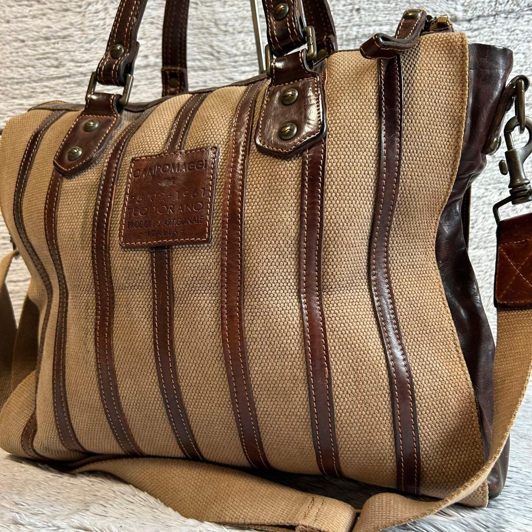 CAMPOMAGGI　カンポマッジ　2wayショルダーバッグ　トートバッグ