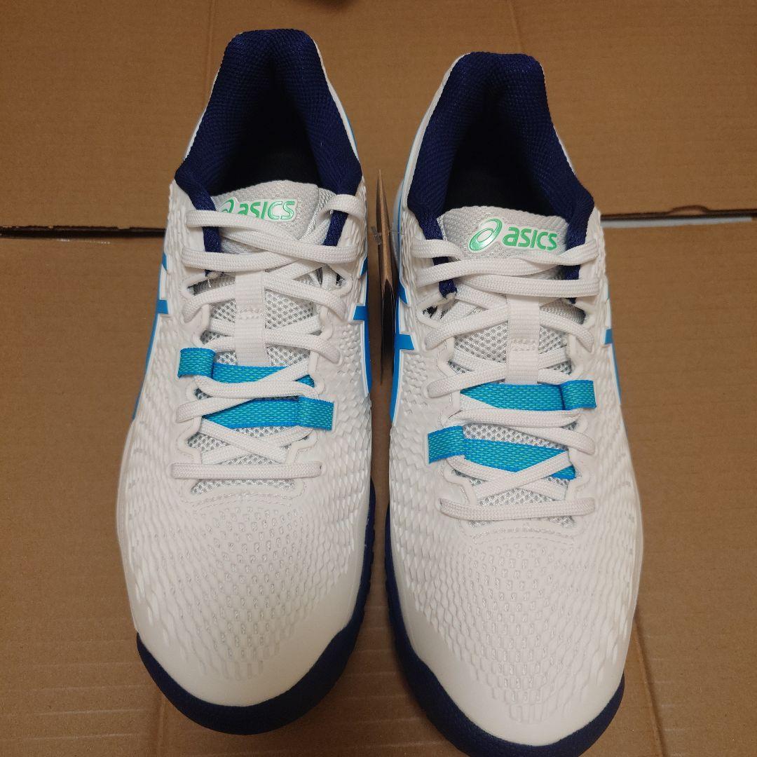 テニス　ASICS　ゲルレゾリューション9 OC wide 26.5cm