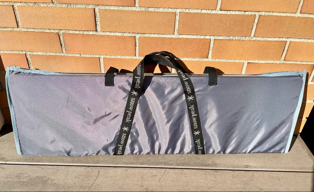 スノーピーク　ワンアクションローテーブル竹