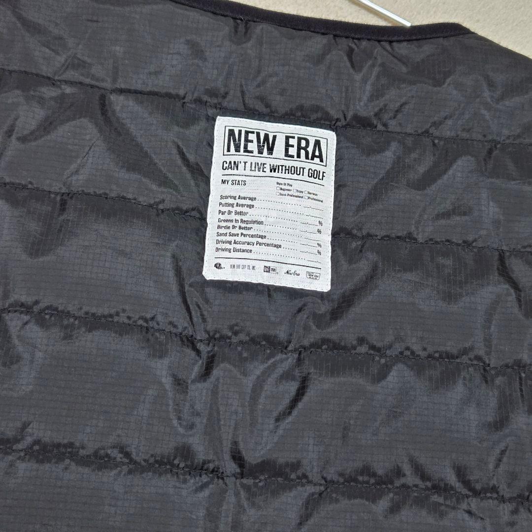 ★美品★NEW ERA ニューエラ ブラック ゴルフベスト XXL